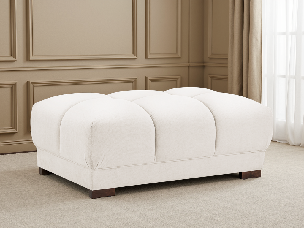 CC_COLOUR_SOURCE:gid://shopify/Product/16639446974809 Cream Azzuro Sofa Cream Footstool