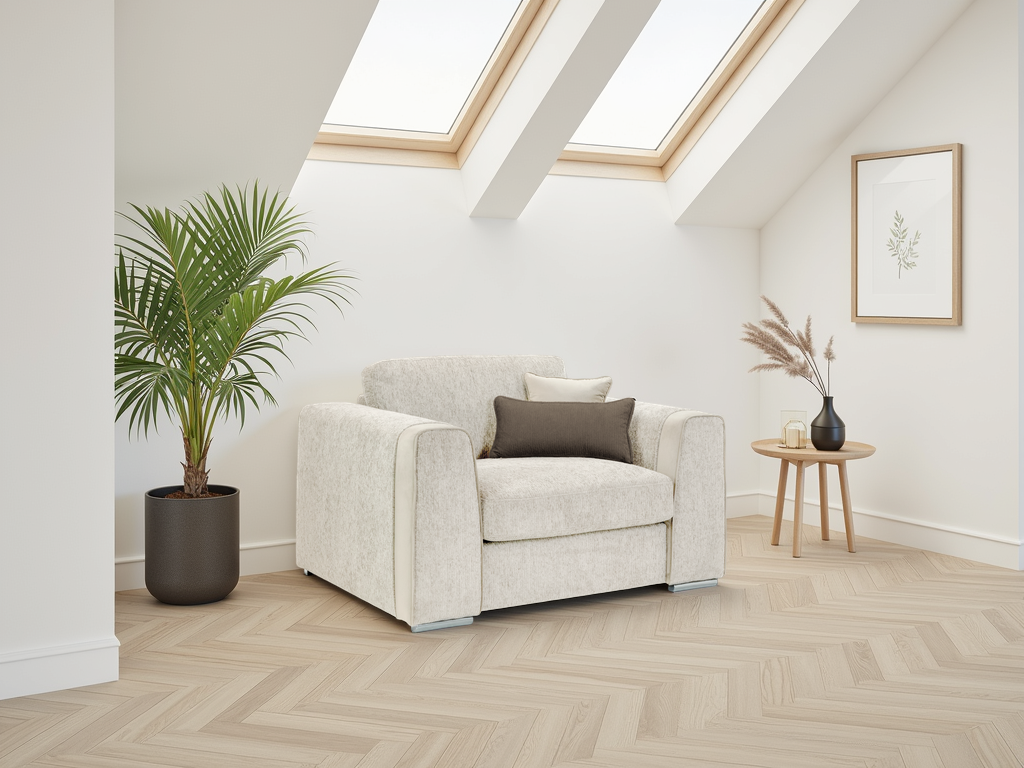 Naples Sofa Beige Armchair Armchair