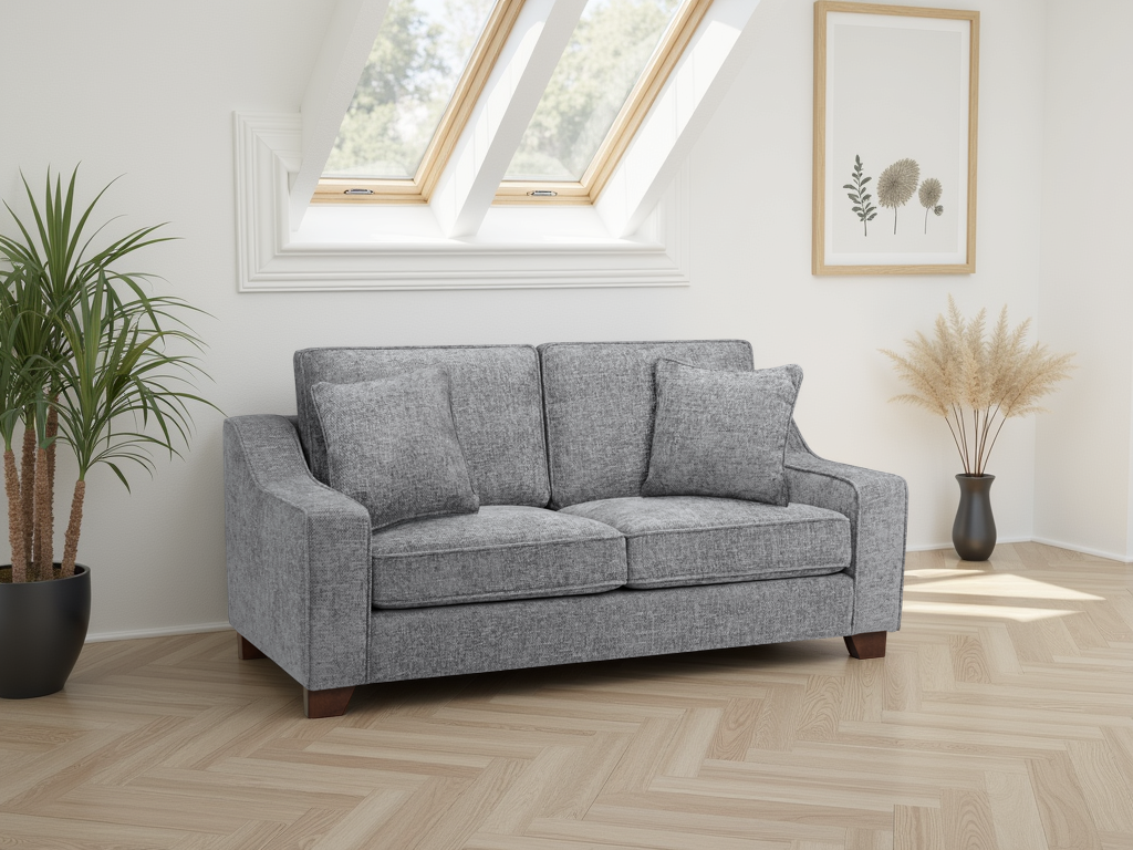 Nebraska Sofa Slate 3 Seater 3 Seater