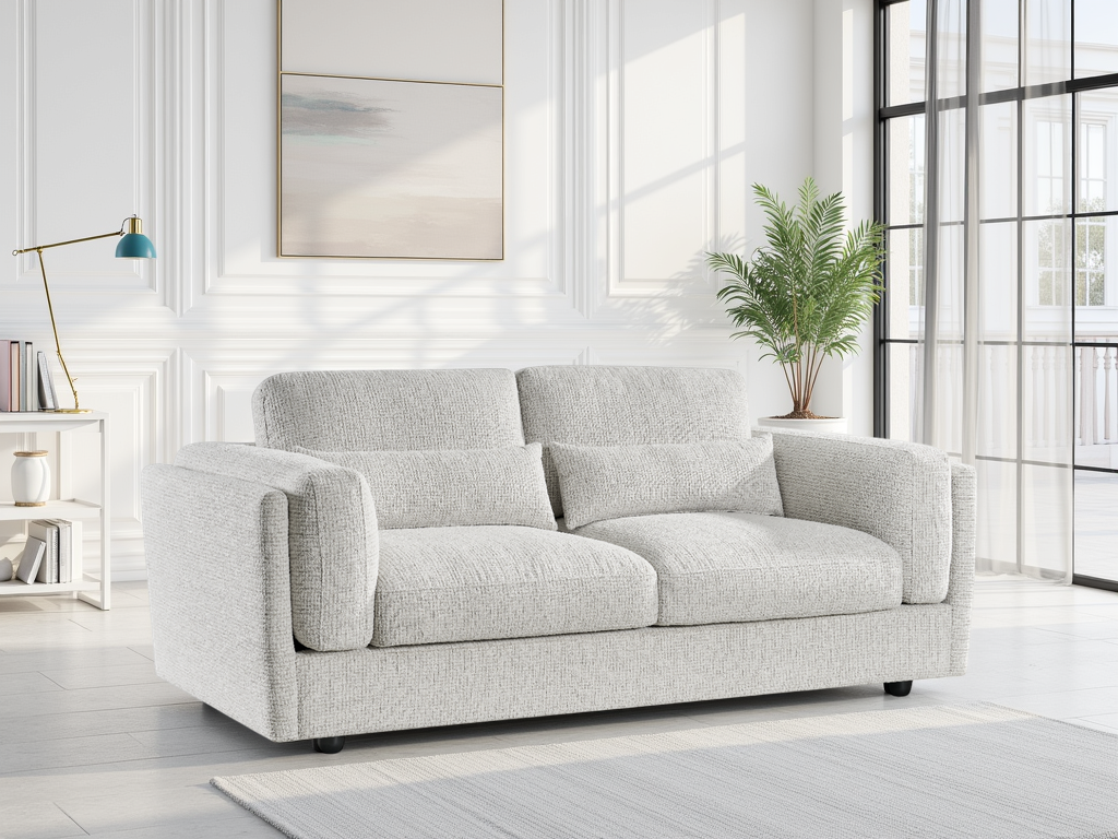 Bari Beige Sofa - 3 Seater