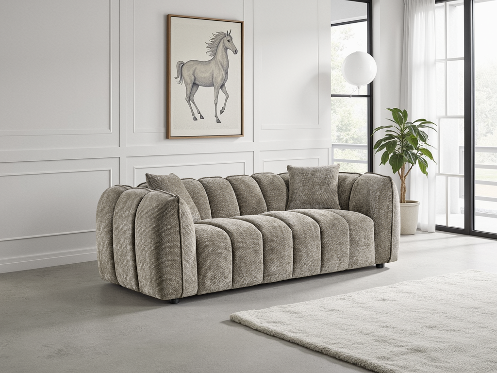 Venice Sofa Mocha 3 Seater 3 Seater