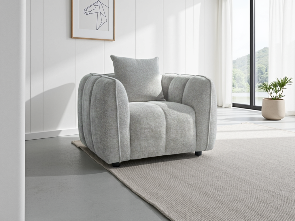 Venice Sofa Grey Armchair Armchair