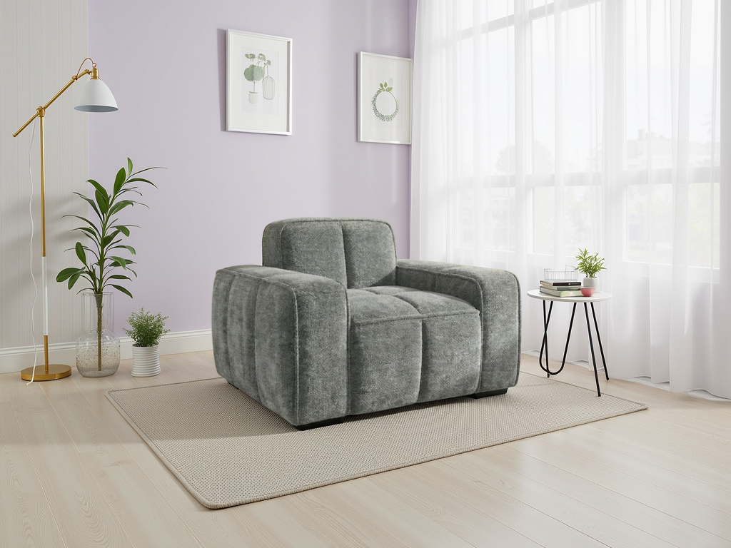Paris Sofa Grey Armchair Armchair