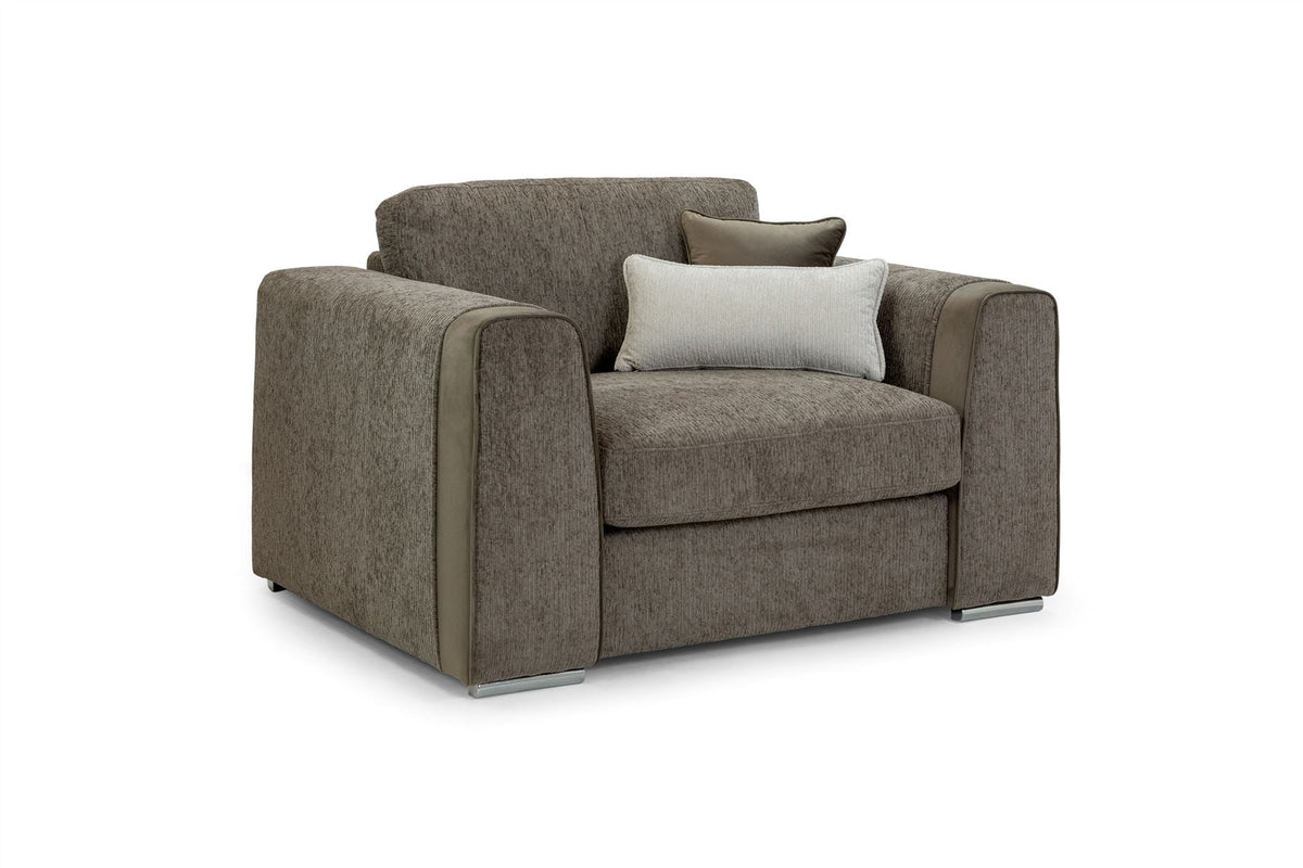 Naples Sofa Mocha Armchair Armchair