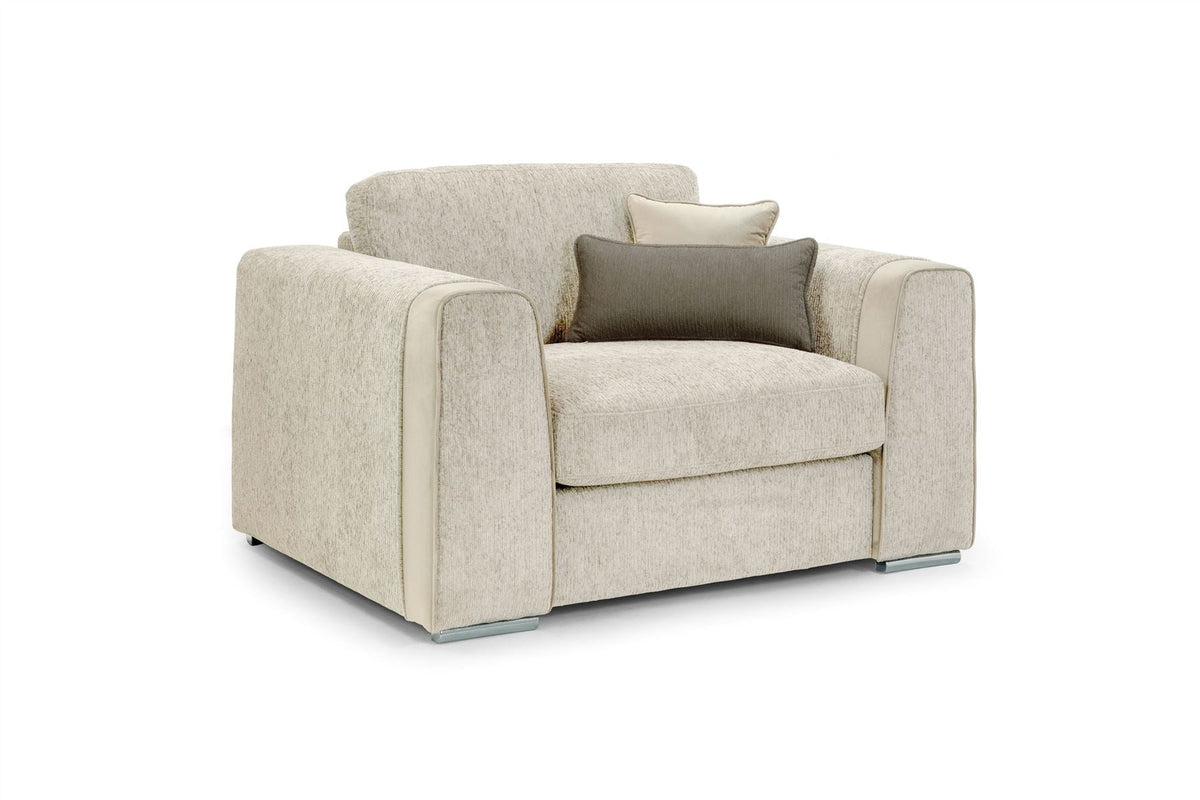 Naples Sofa Beige Armchair Armchair