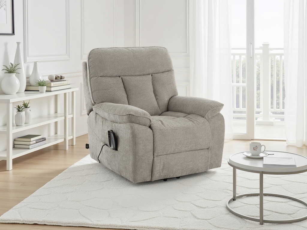 Cornwall Rise and Recline Massage Chair Grey