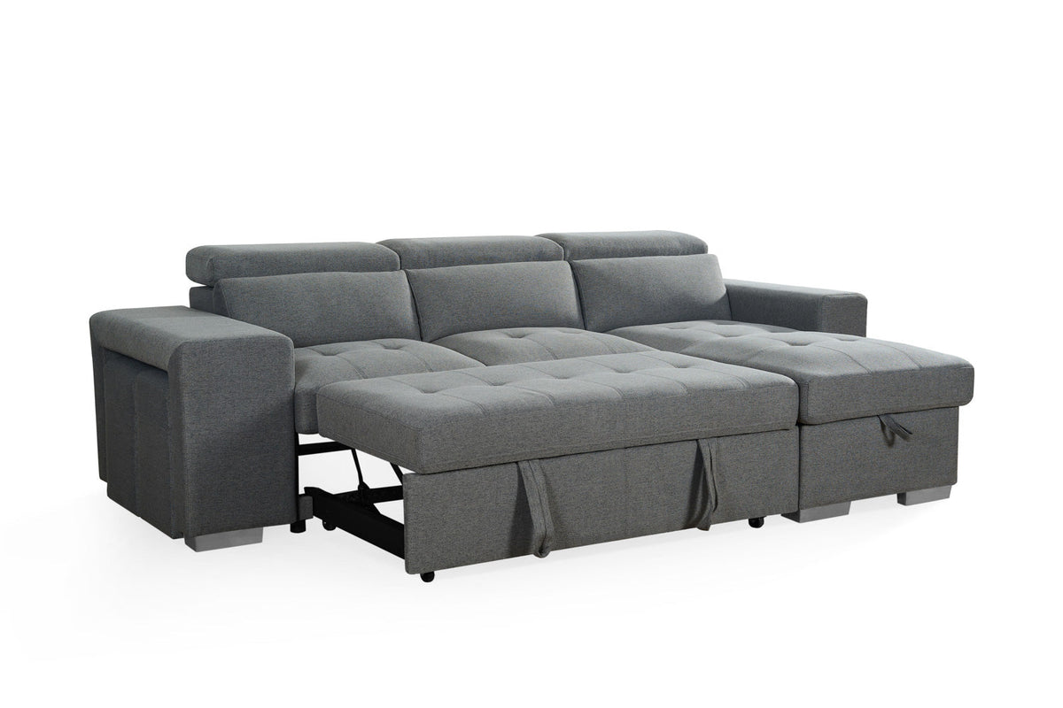 Artemis Sofabed Grey Universal Corner