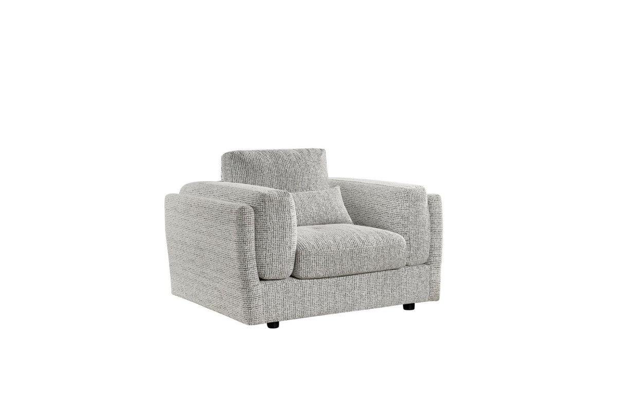 Bari Grey Sofa - Armchair