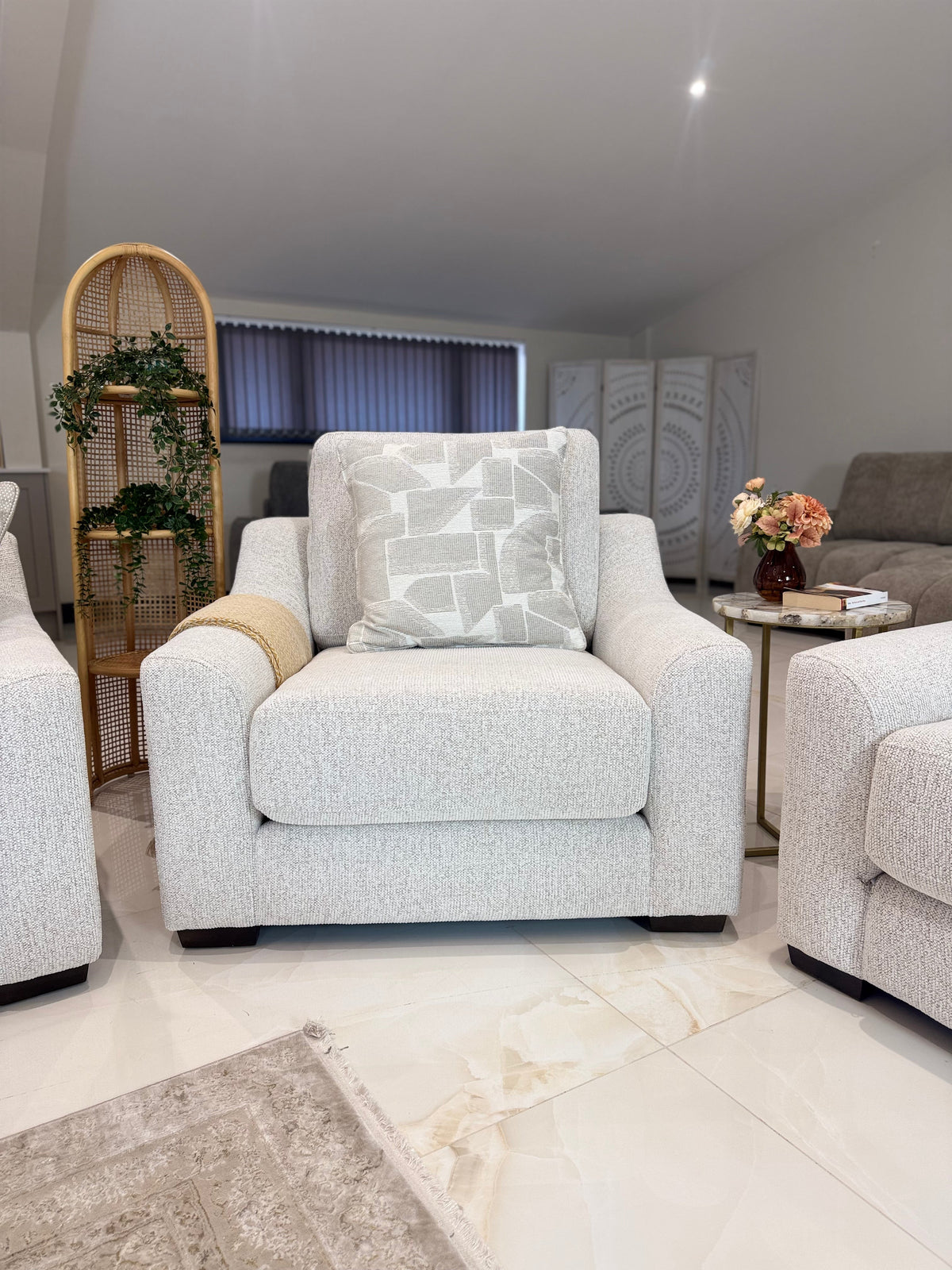 Douglas Sofa Beige Armchair Armchair