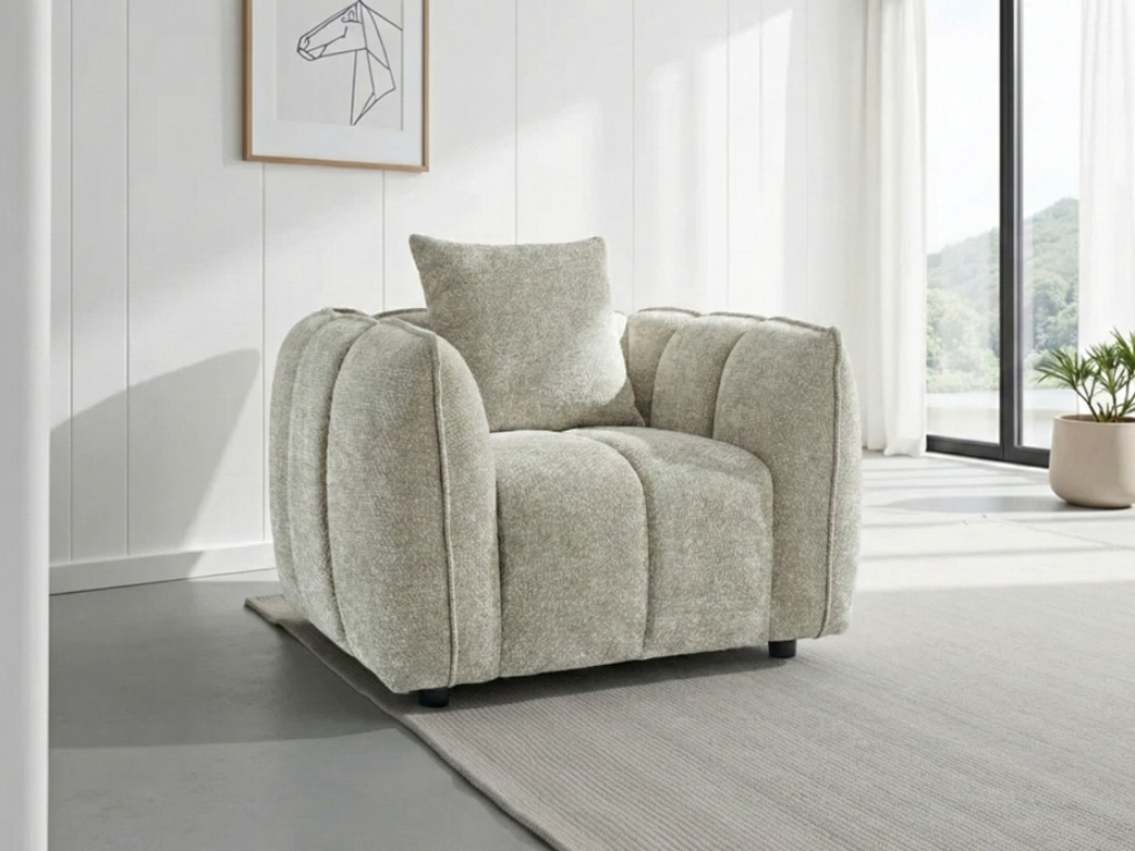 Venice Sofa Beige Armchair Armchair