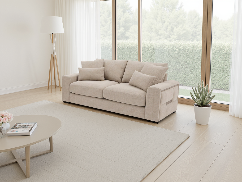 Jupiter Beige Sofa