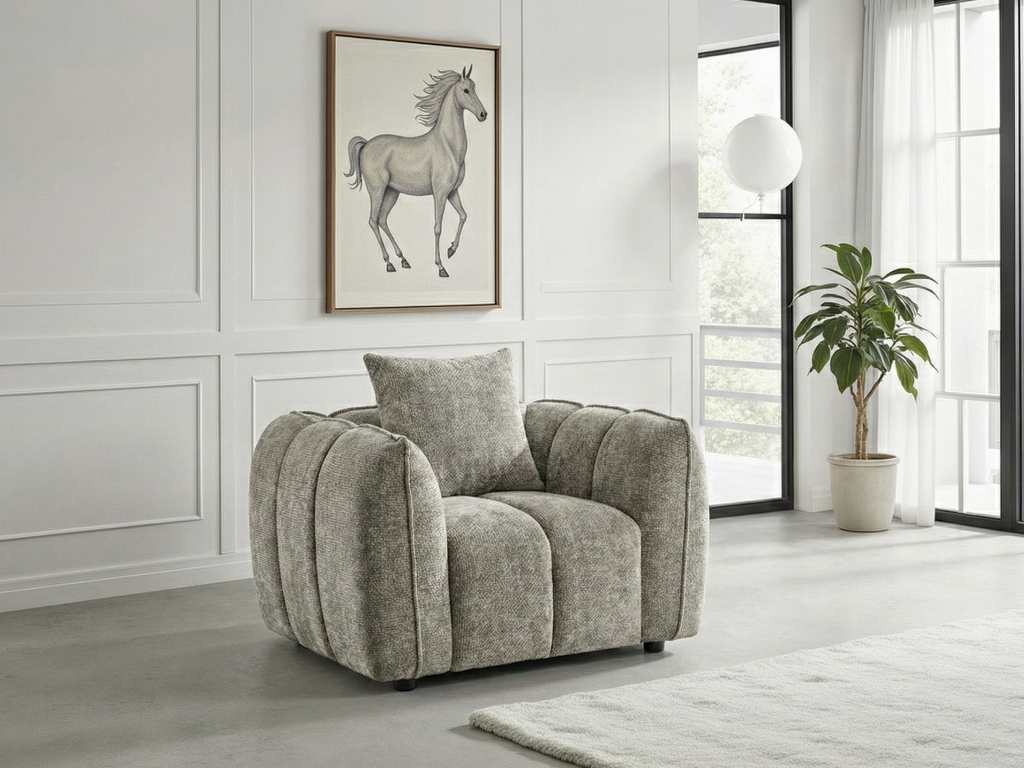 Venice Sofa Mocha Armchair Armchair