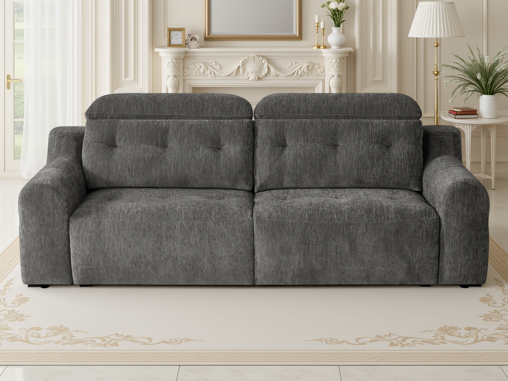 Harrison Electric Sofabed Charcoal