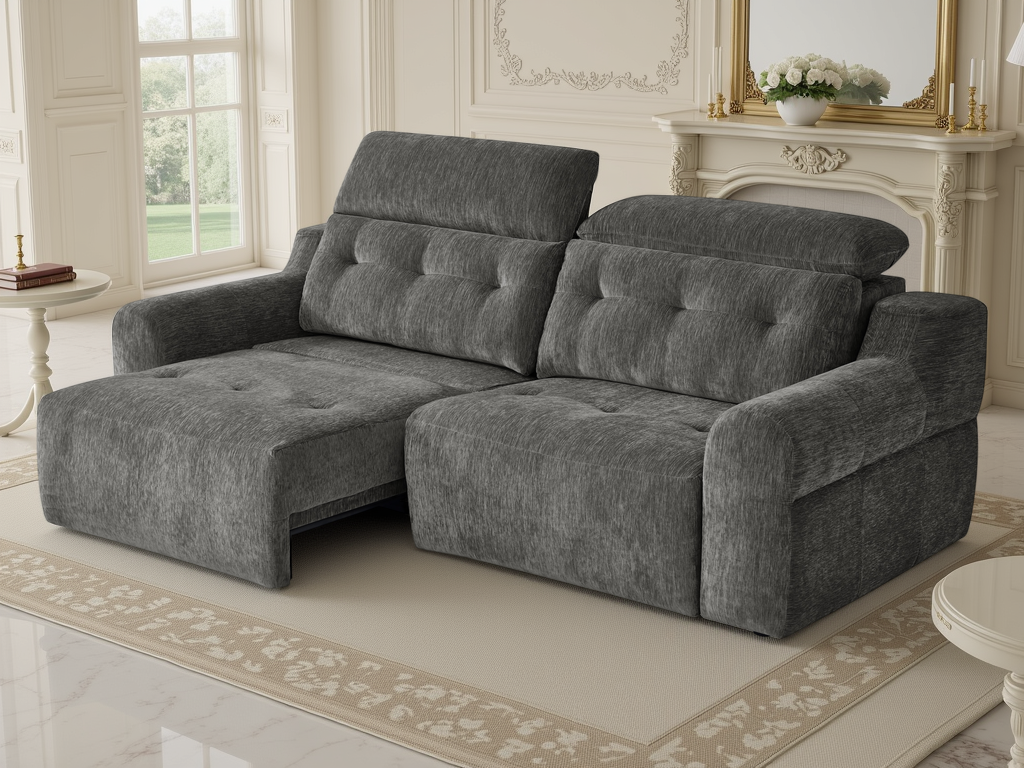Harrison Electric Sofabed Charcoal