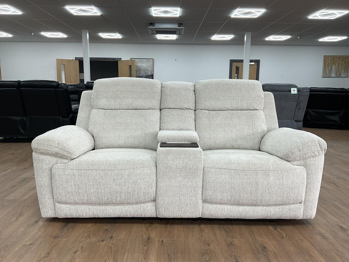 Owen Electric Recliner Beige Sofa