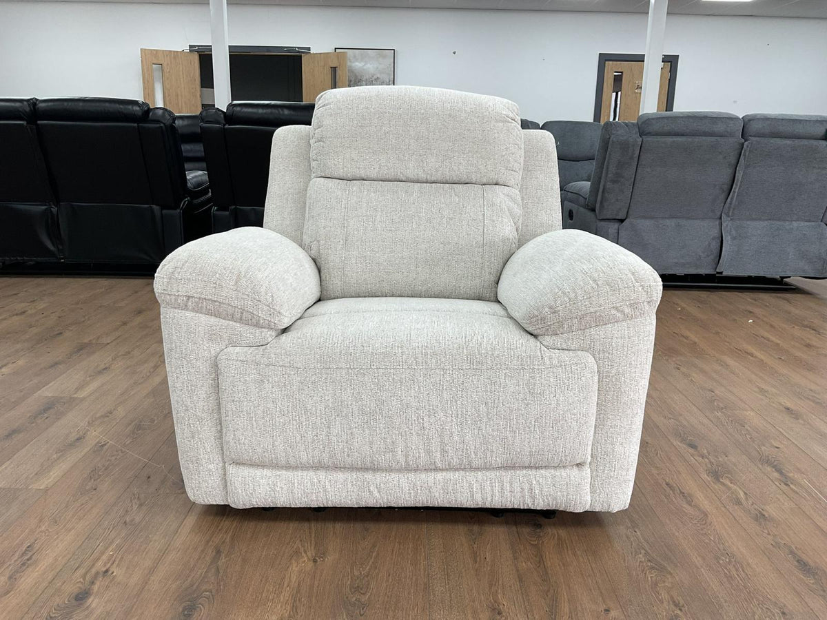 Owen Electric Recliner Sofa Beige Armchair Armchair