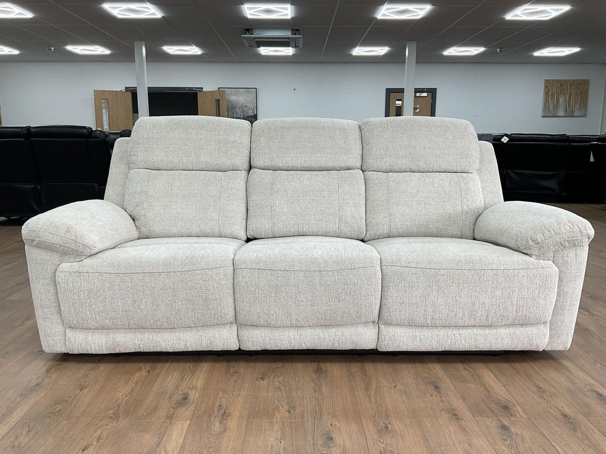 Owen Electric Recliner Sofa Beige 3 Seater 3 Seater