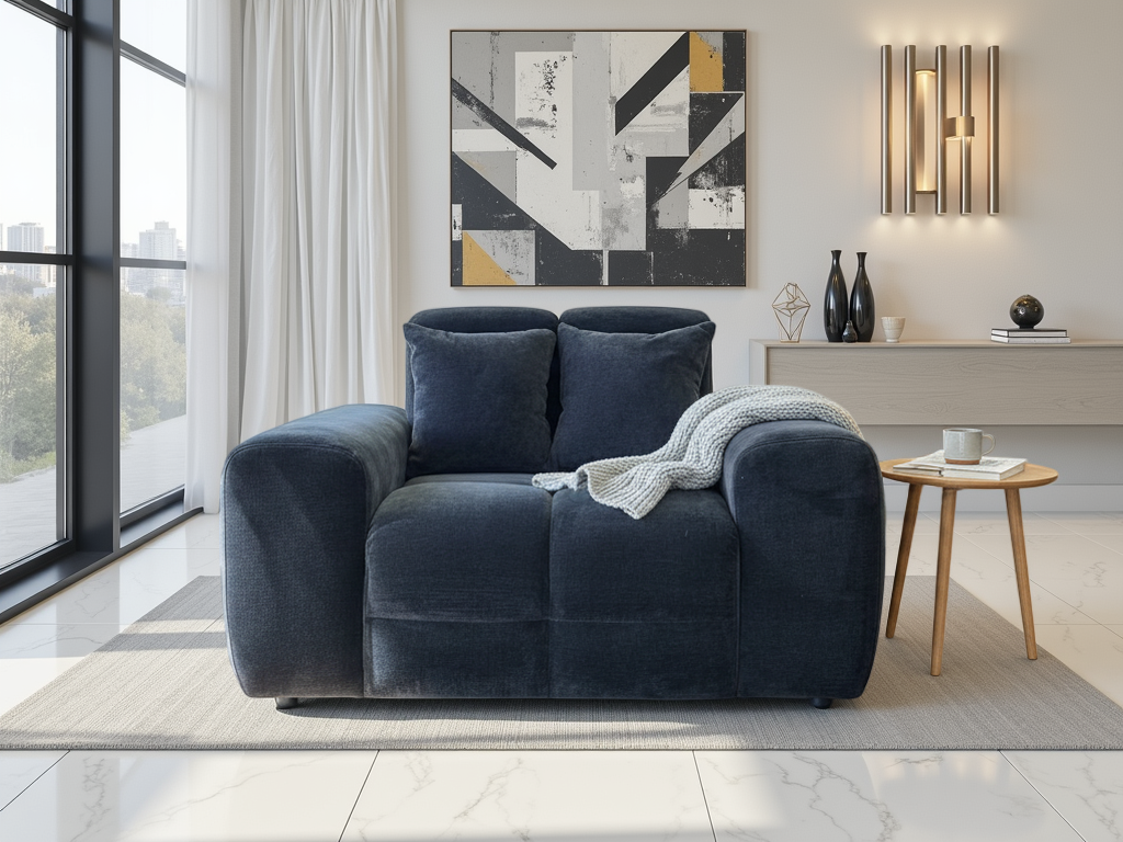 Jacob Sofa Black Armchair Armchair