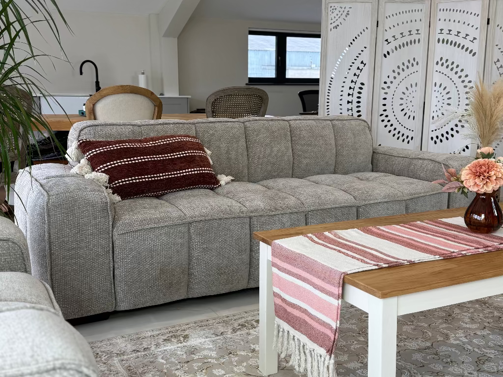 Paris Sofa Beige 3 Seater 3 Seater