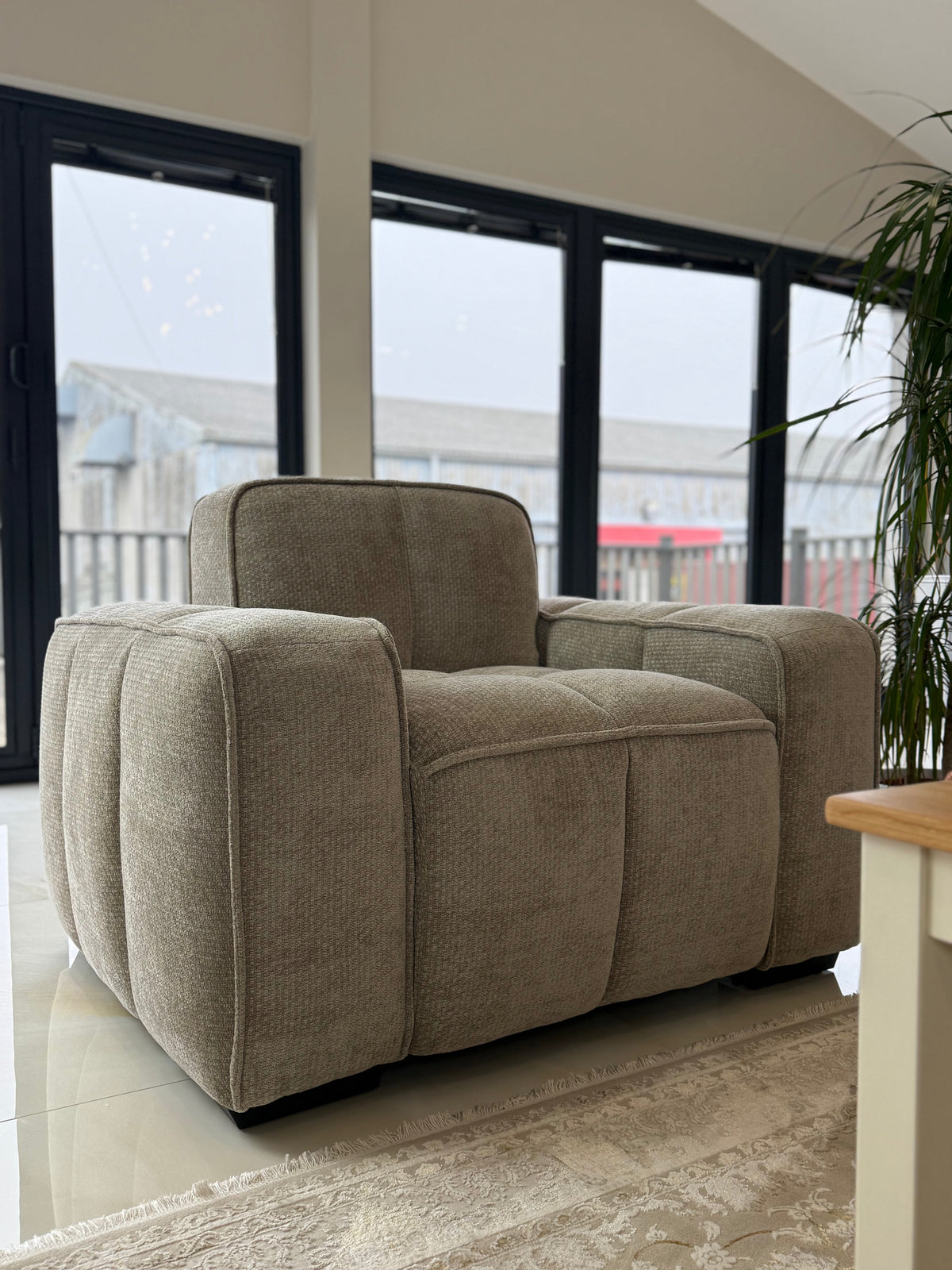 Paris Sofa Beige Armchair Armchair