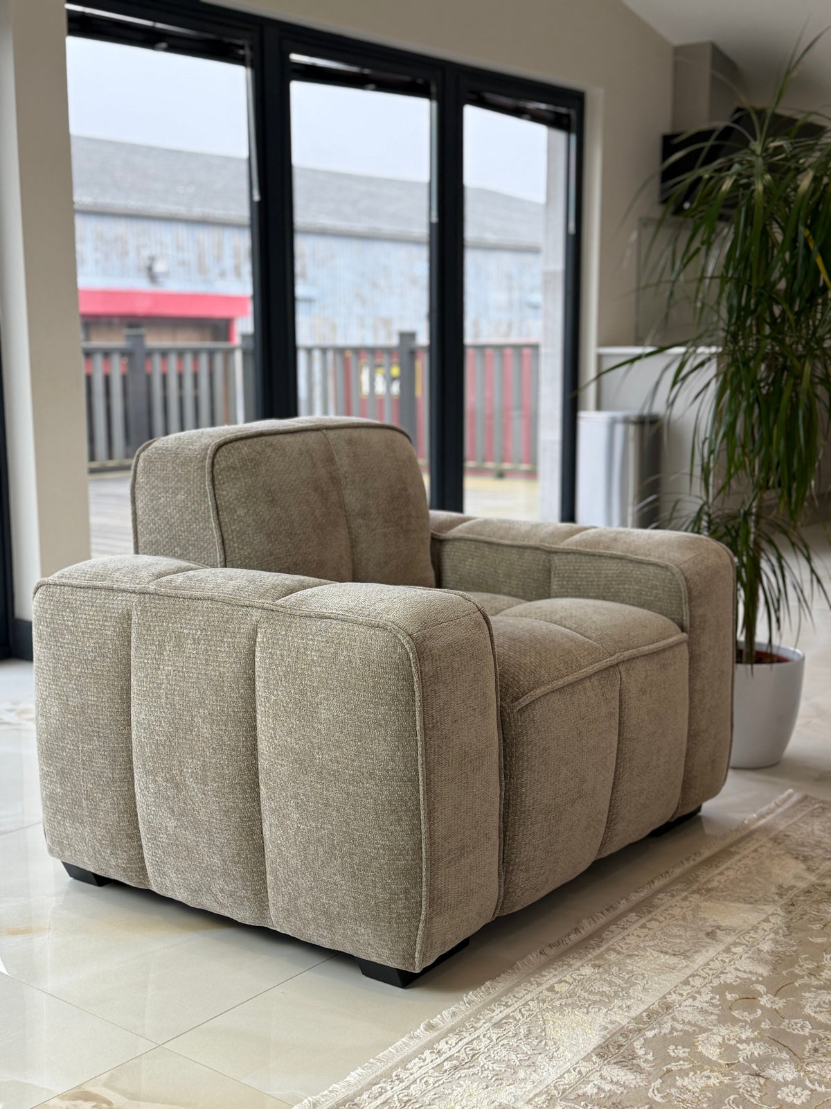 Paris Sofa Beige Armchair Armchair