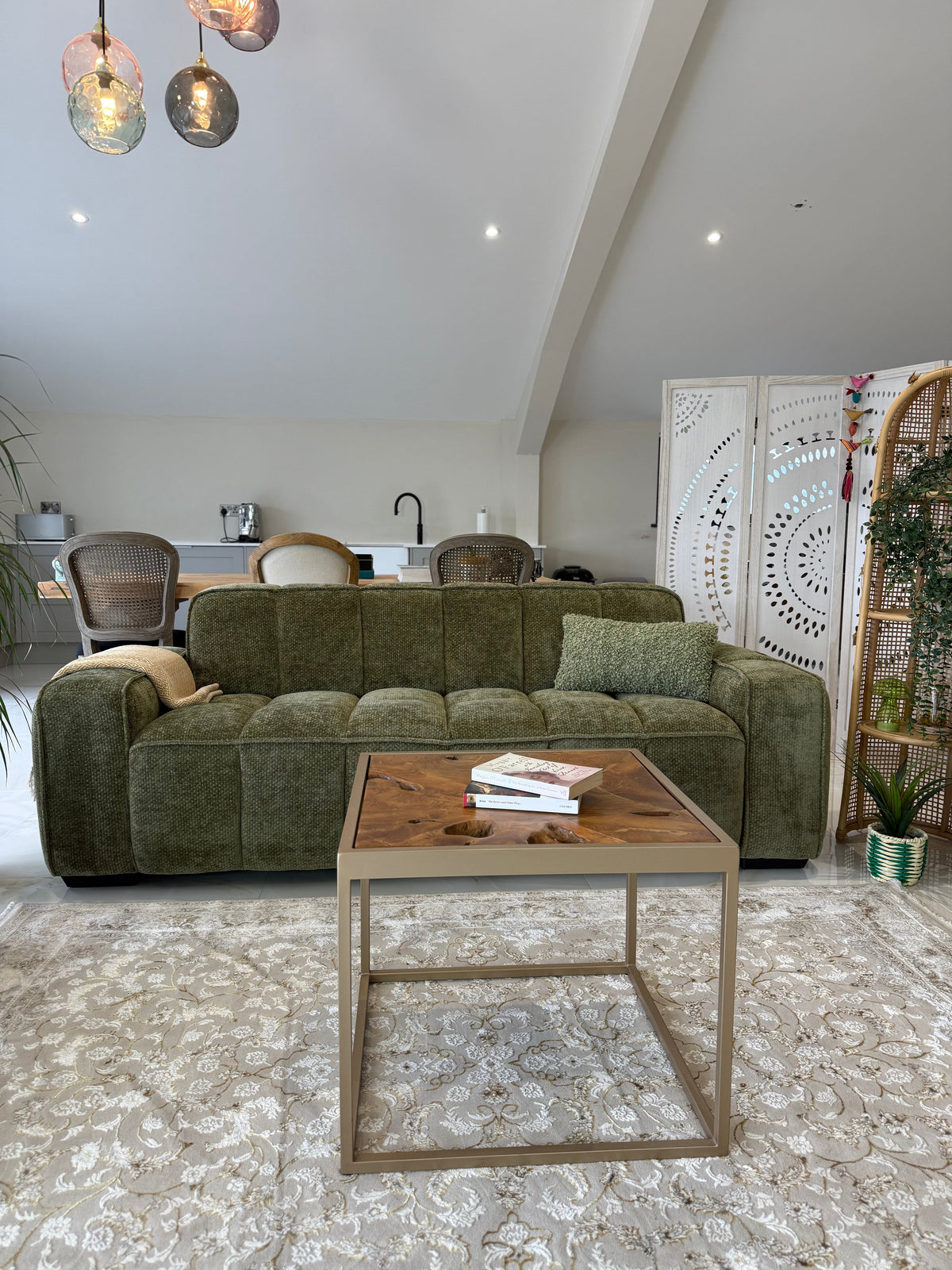 Paris Sofa Olive 3 Seater 3 Seater