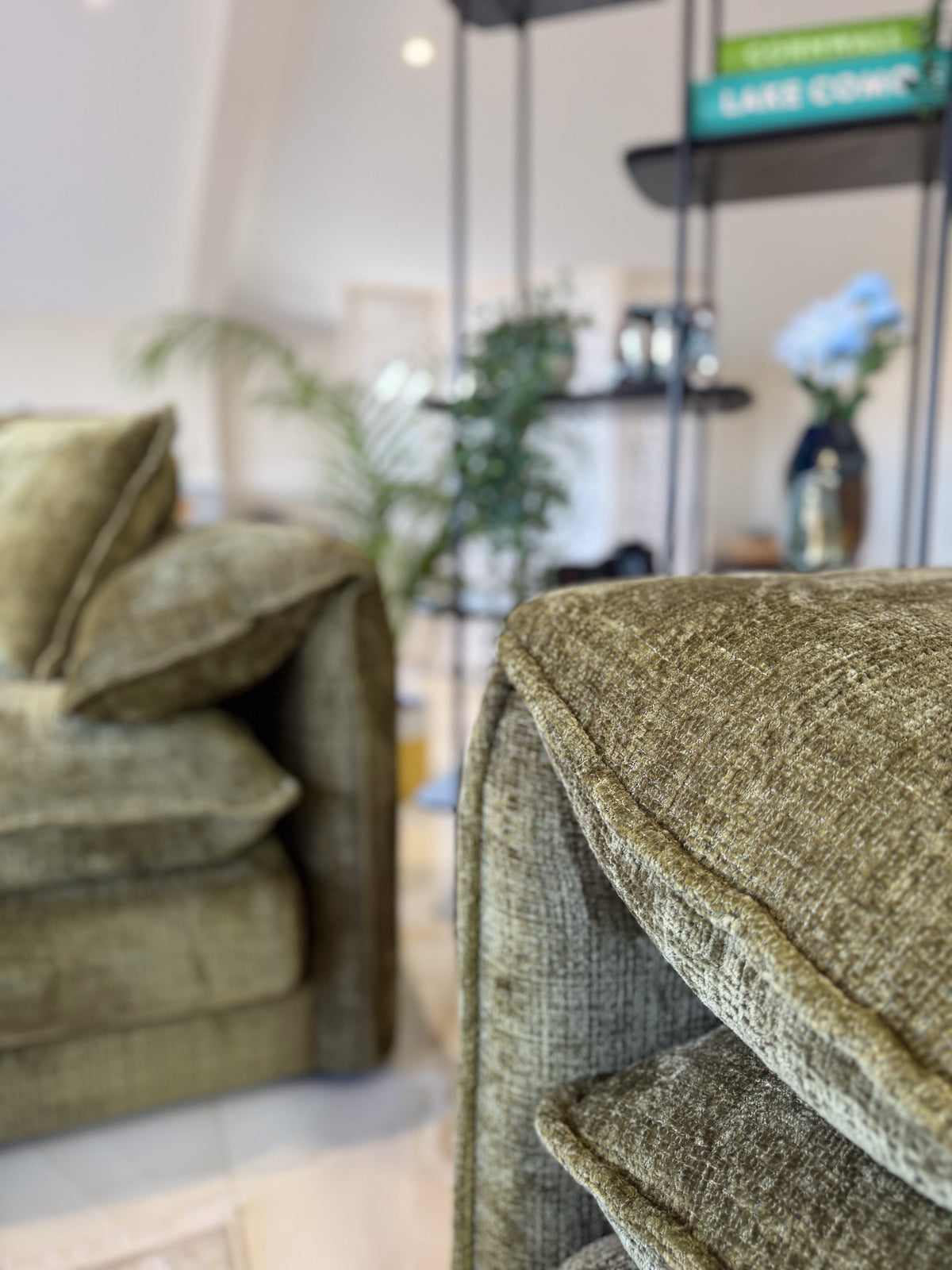 Solaya Sofa Olive 3 Seater 3 Seater