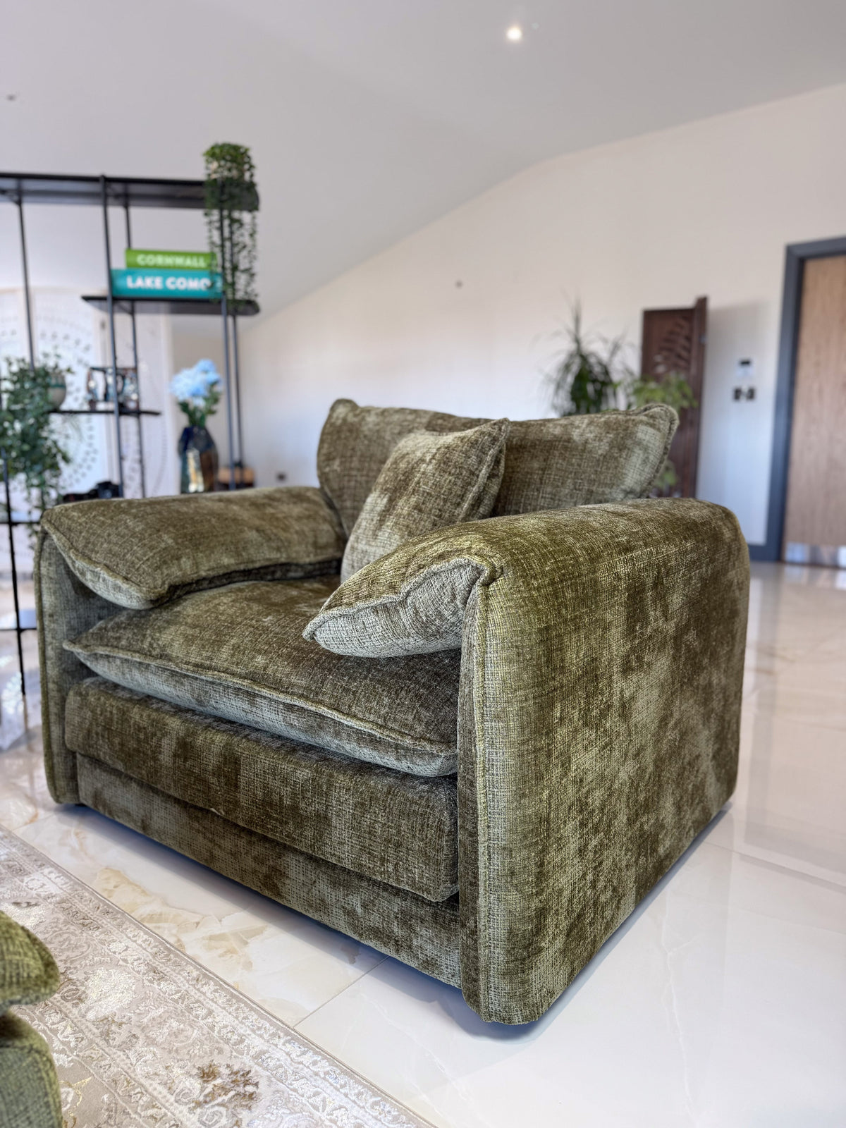 Solaya Sofa Olive Armchair Armchair