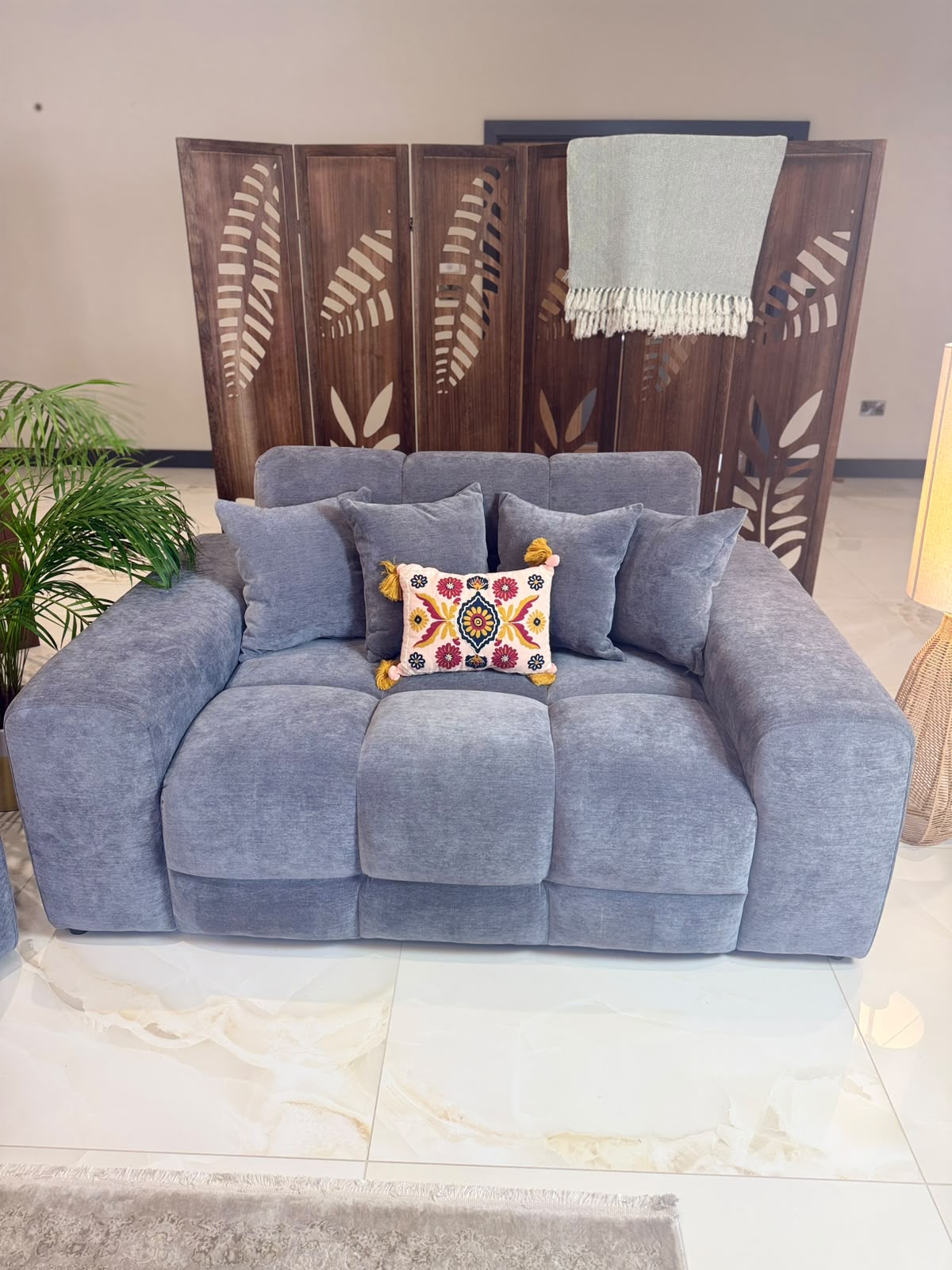 Jacob Grey Sofa