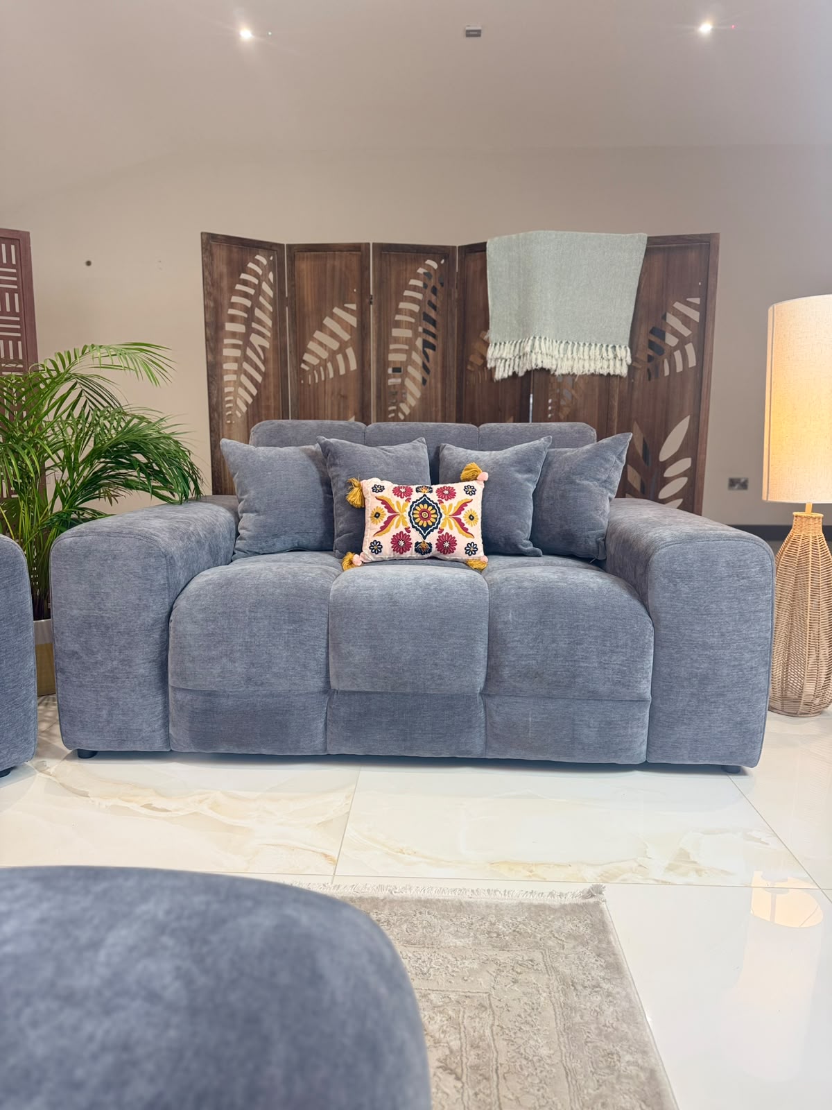 Jacob Grey Sofa