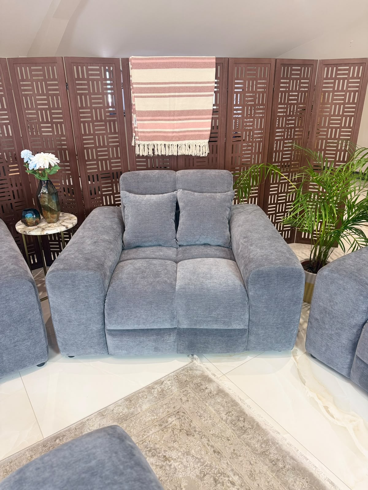 Jacob Sofa Grey Armchair Armchair