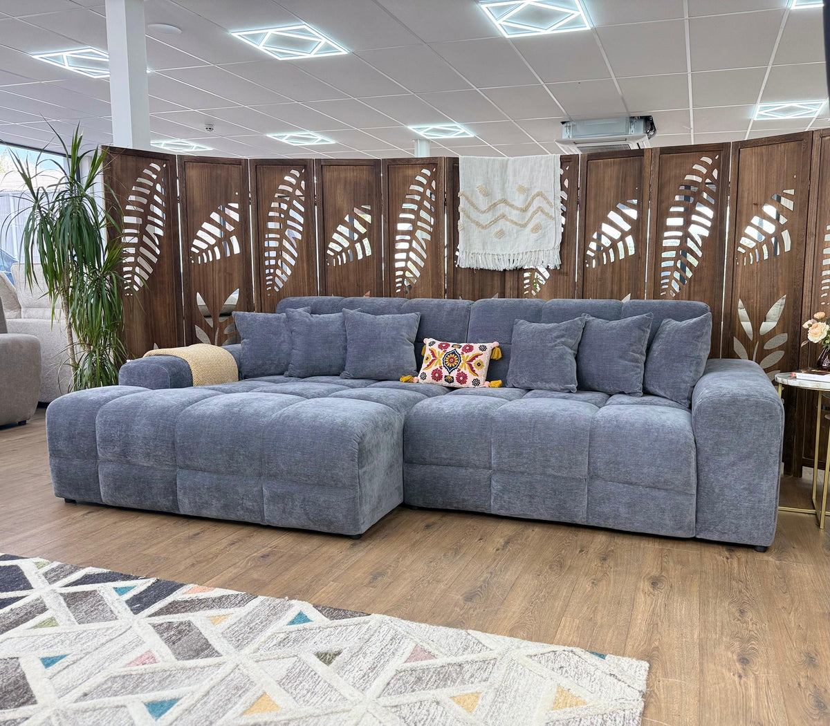 Jacob Sofa Grey Left Hand Facing Corner