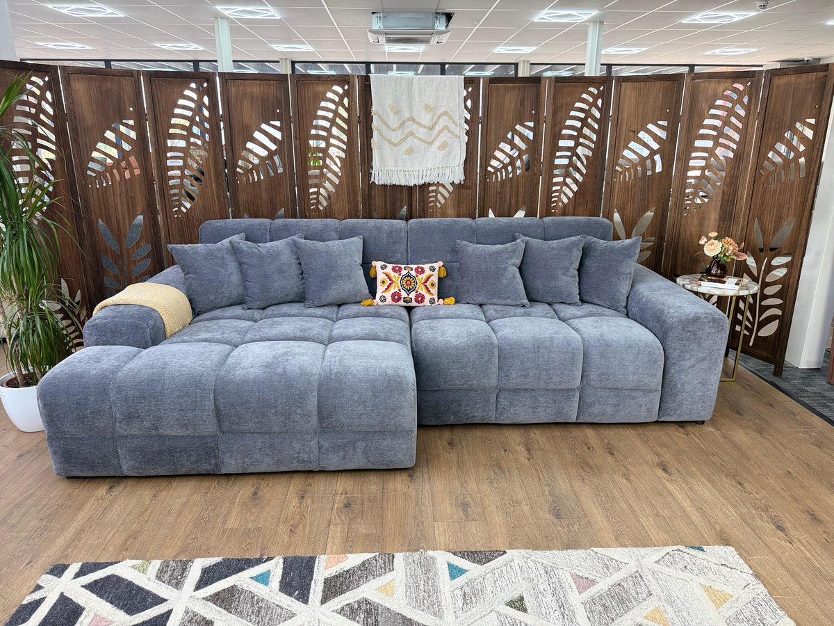 Jacob Sofa Grey Left Hand Facing Corner