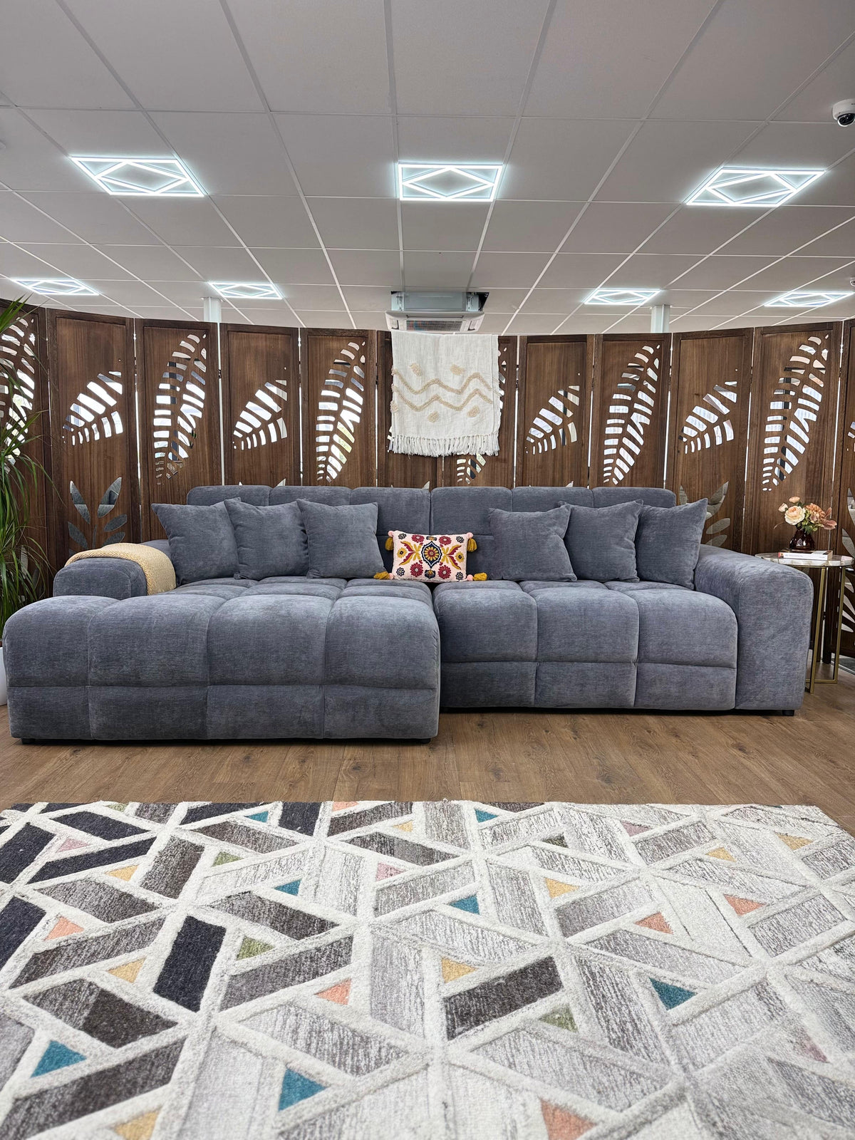 Jacob Sofa Grey Left Hand Facing Corner