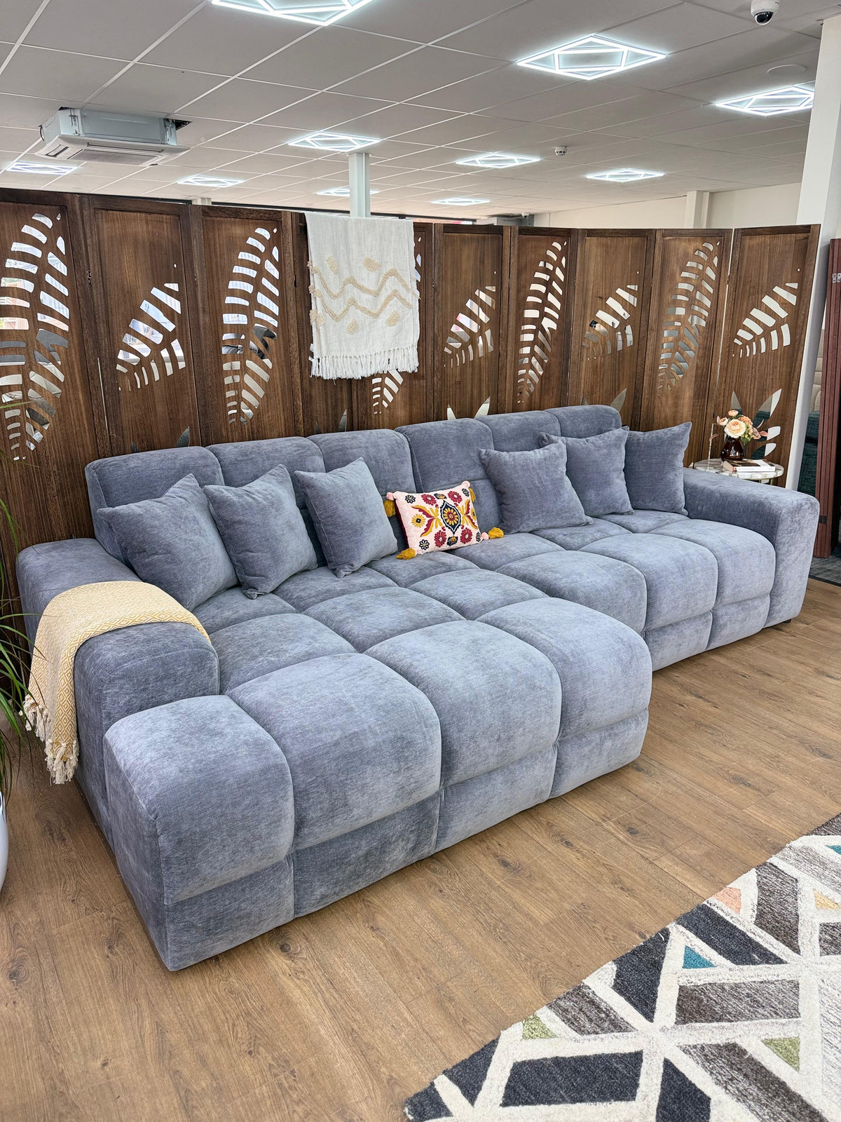 Jacob Sofa Grey Left Hand Facing Corner