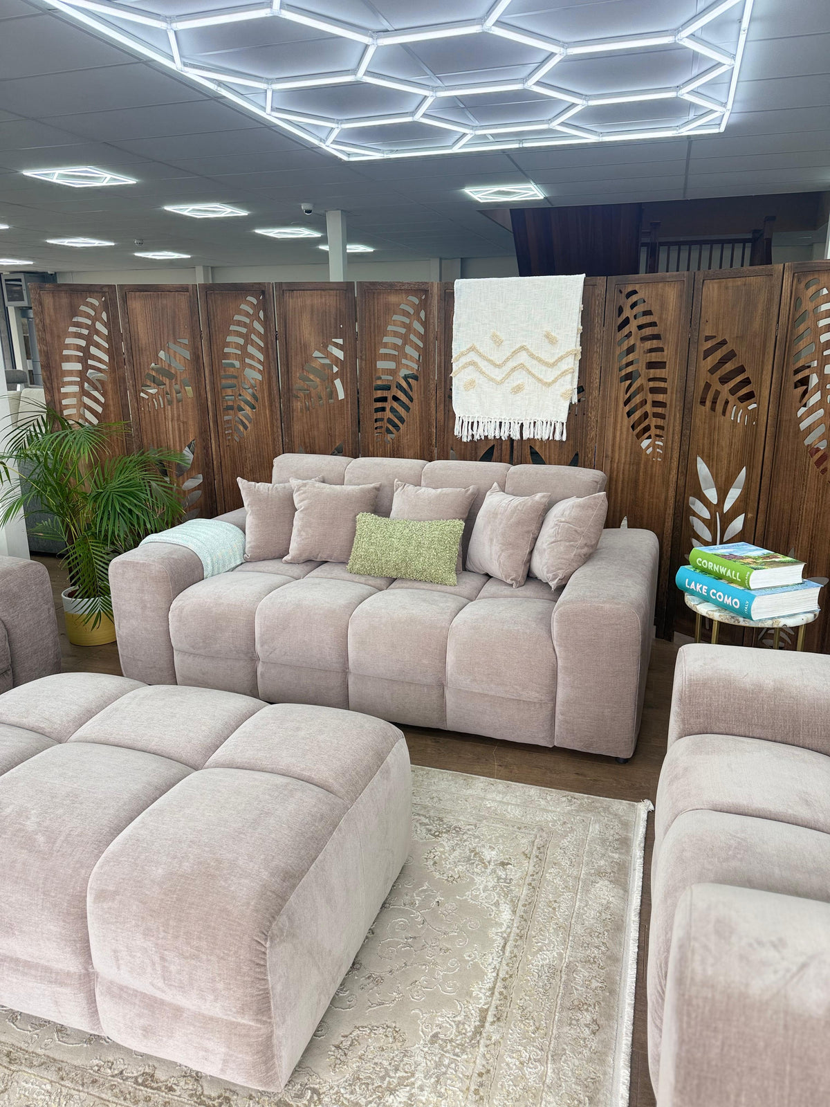 Jacob Sofa Latte 3 Seater 3 Seater
