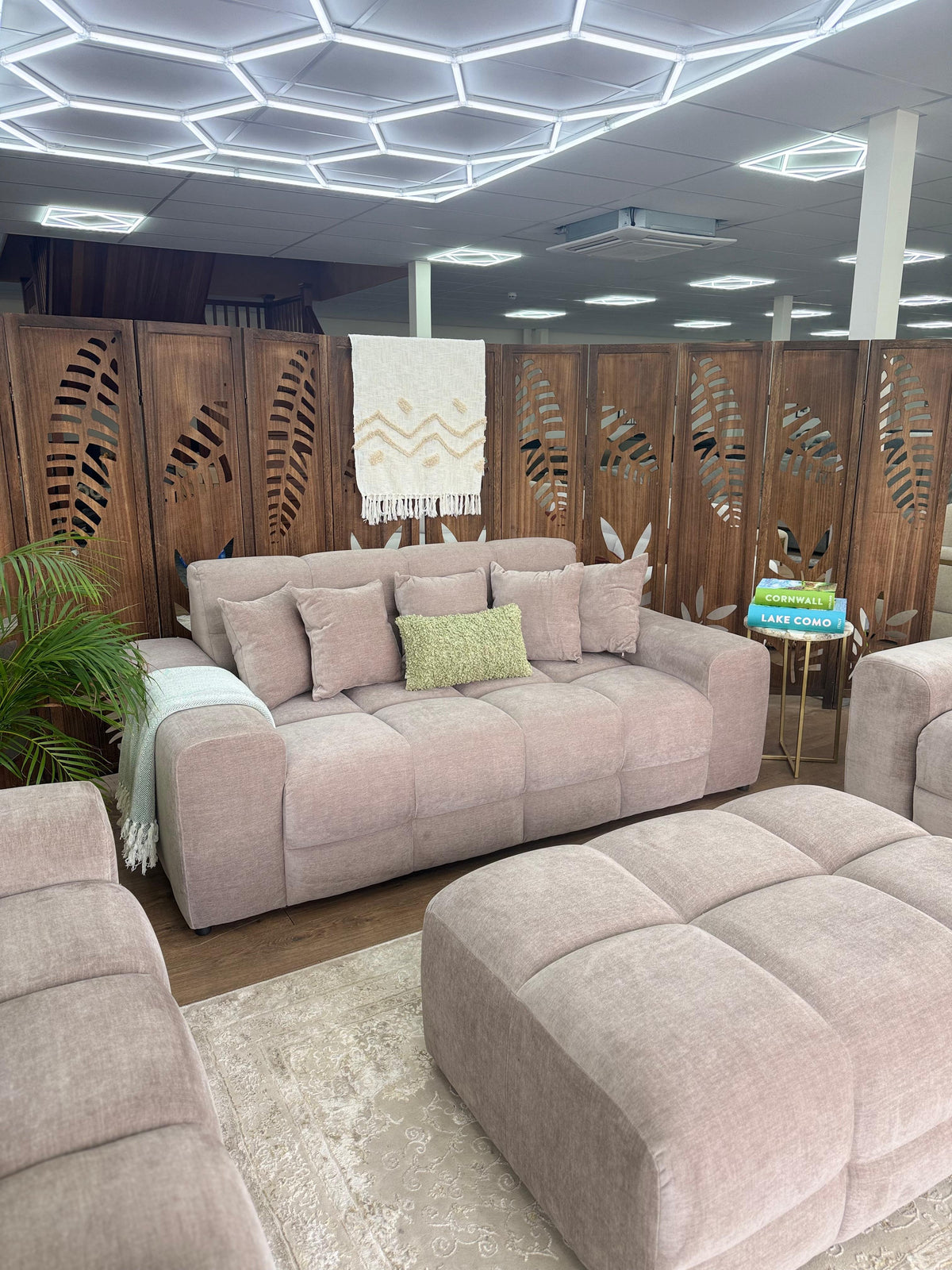 Jacob Sofa Latte 3 Seater 3 Seater