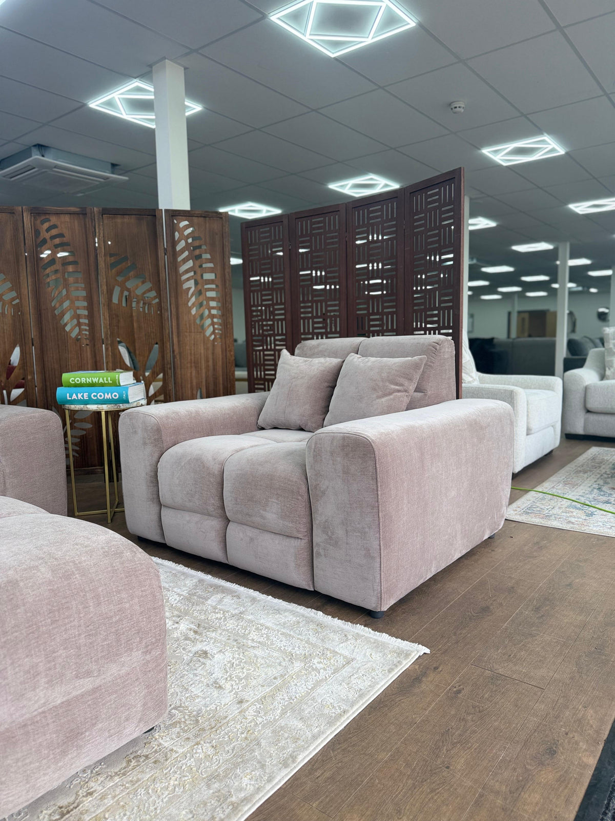 Jacob Sofa Latte Armchair Armchair