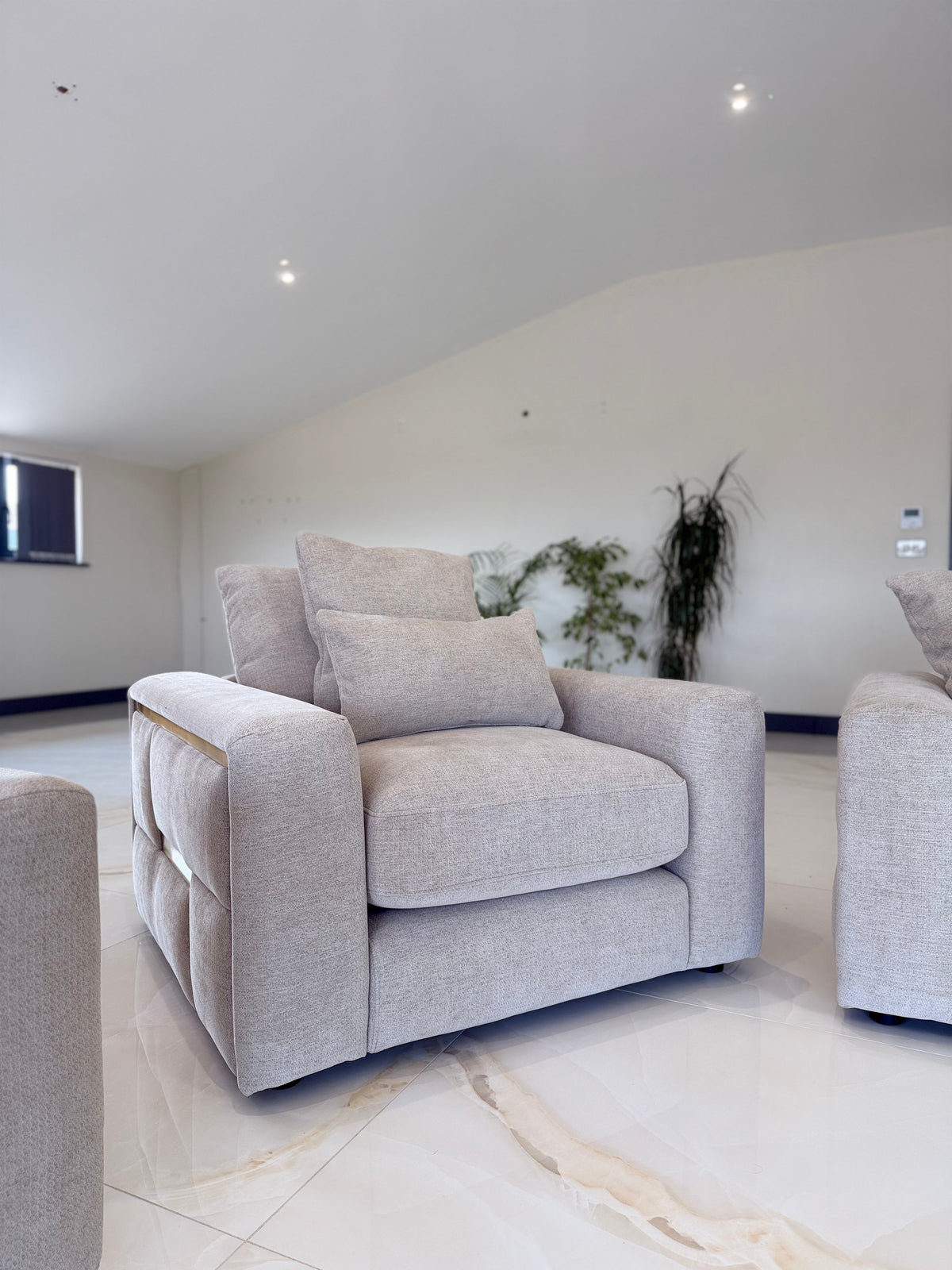Jupiter Sofa Beige Armchair Armchair