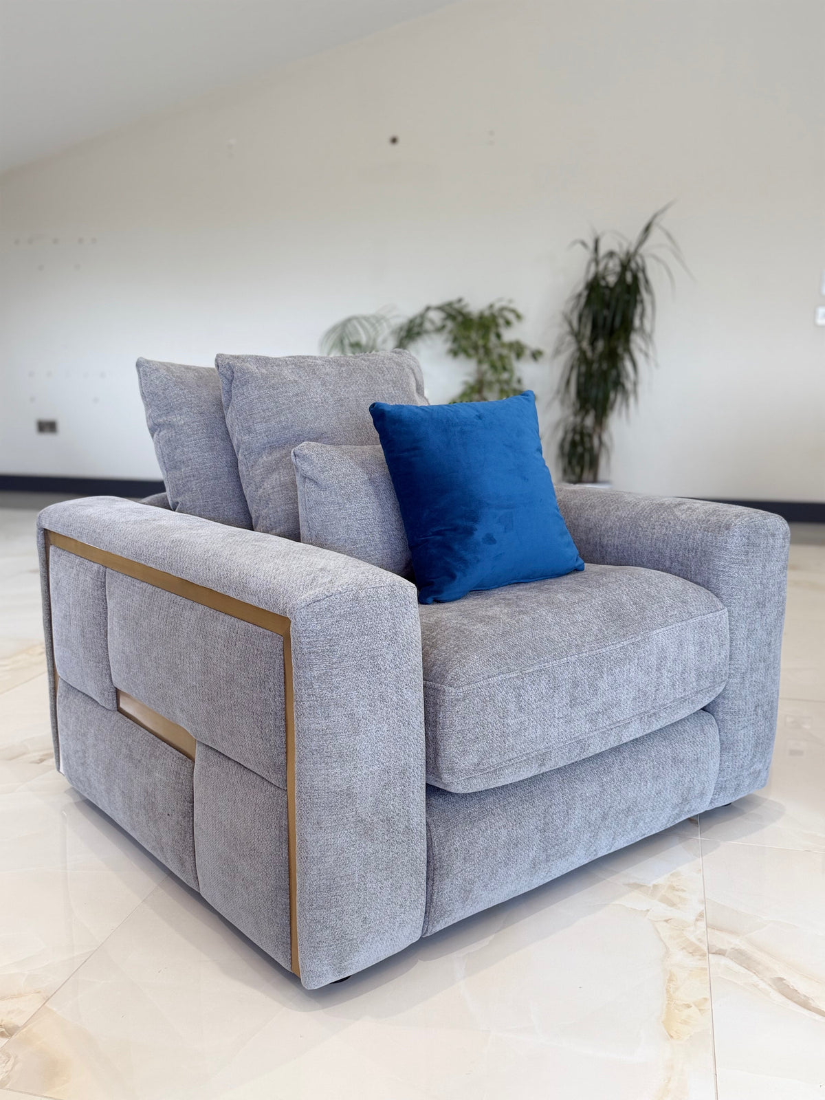 Jupiter Sofa Grey Armchair Armchair