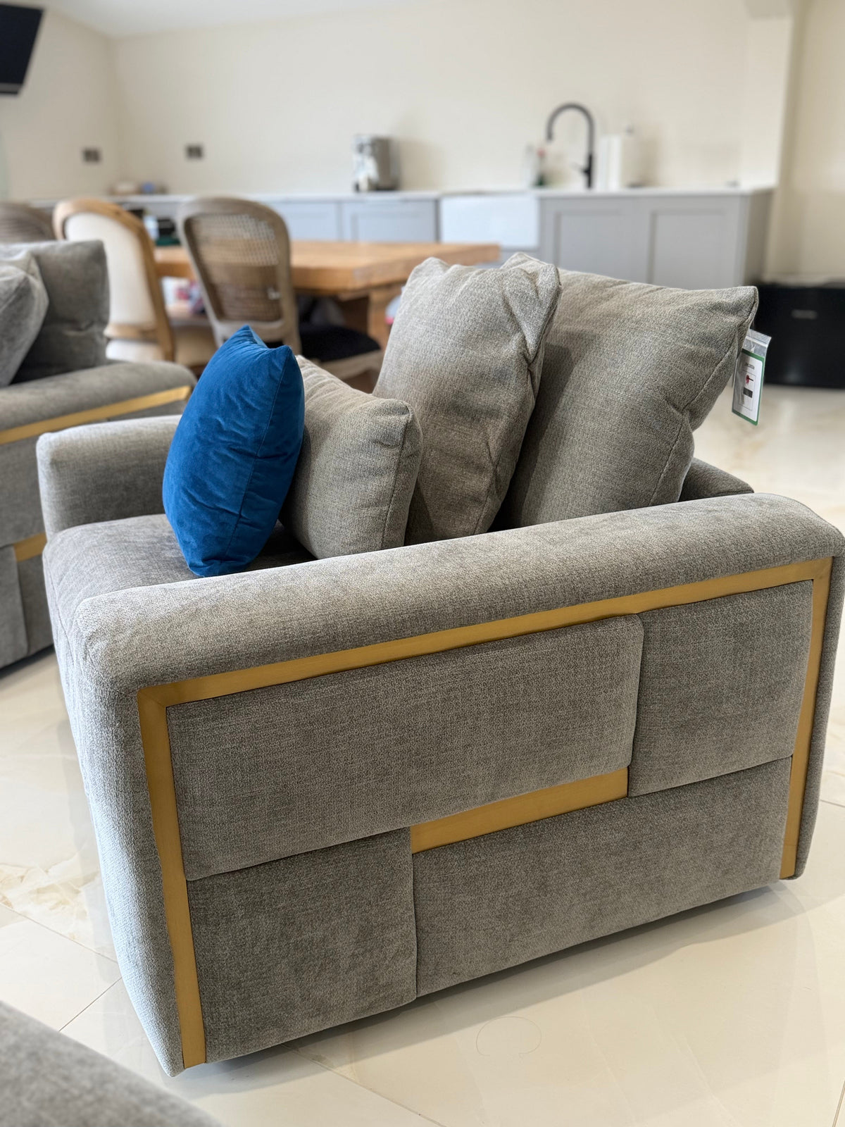 Jupiter Sofa Grey Armchair Armchair