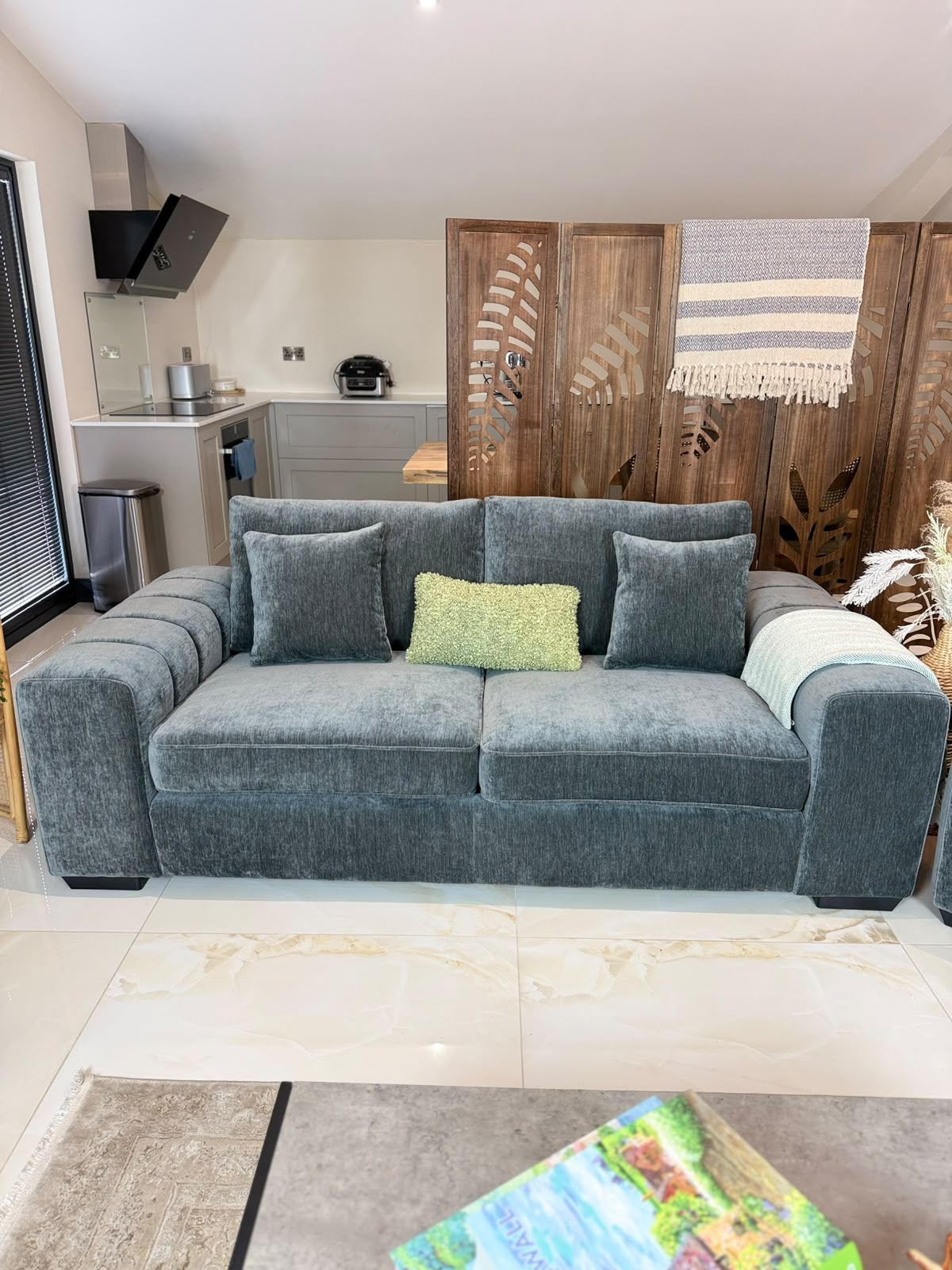 Laguna Sofa Grey 3 Seater 3 Seater