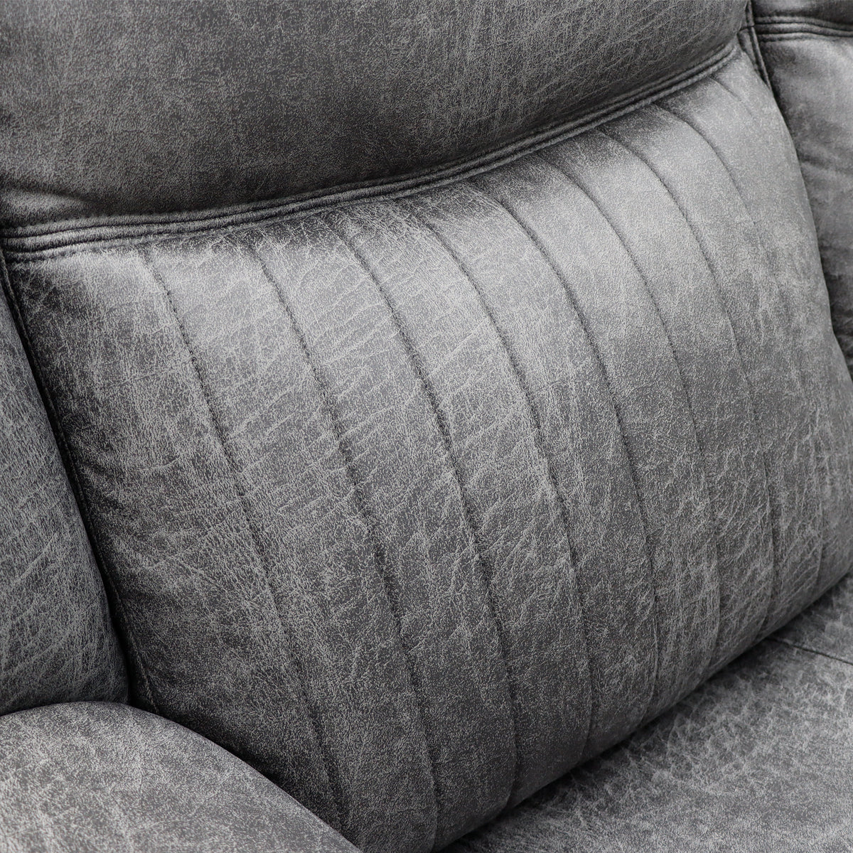 Leon Electric Recliner Sofa Grey 3 Seater 3 Seater