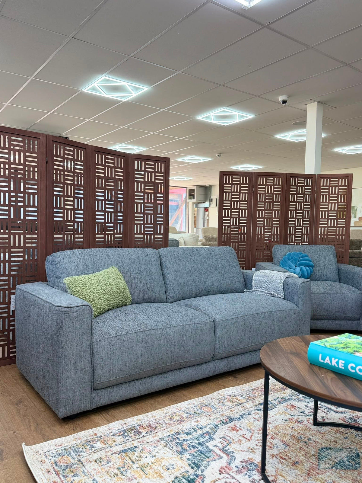 Marlow Sofa Grey 3 Seater 3 Seater