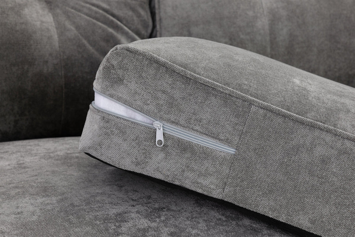 Maxwell Sofa Grey 3 Seater 3 Seater
