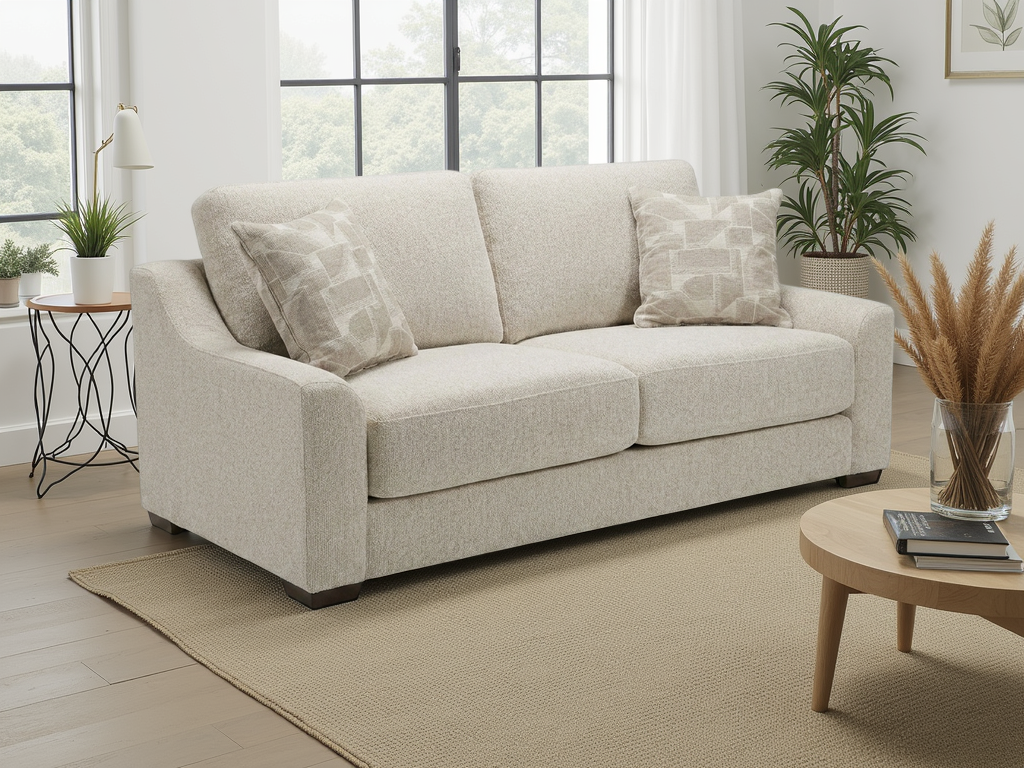 Douglas Sofa Beige 3 Seater 3 Seater