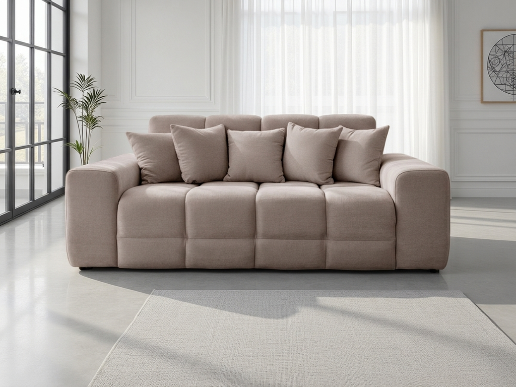 Jacob Sofa Latte 3 Seater 3 Seater