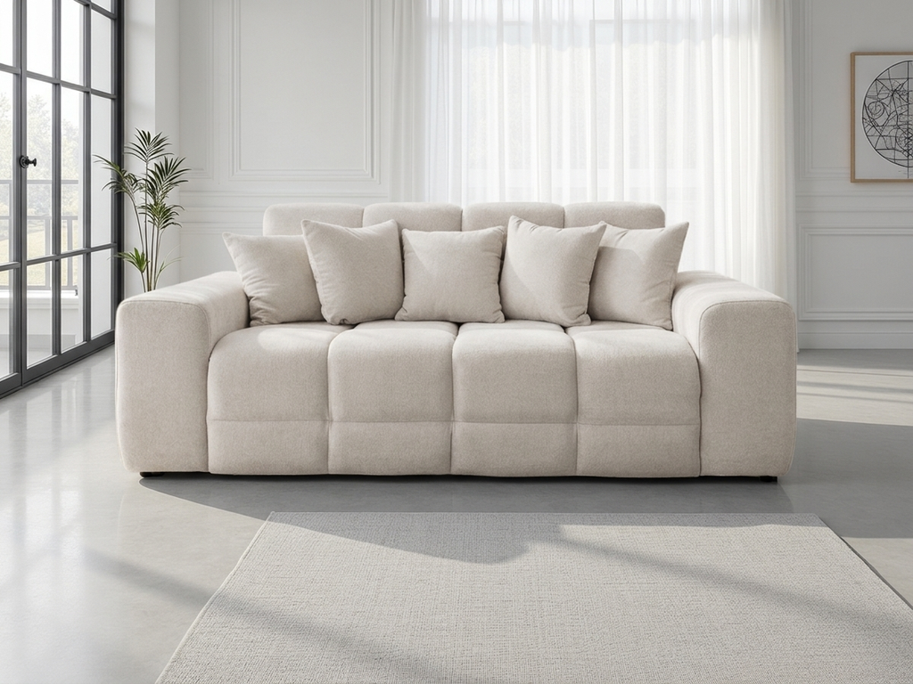 Jacob Sofa Natural 3 Seater 3 Seater