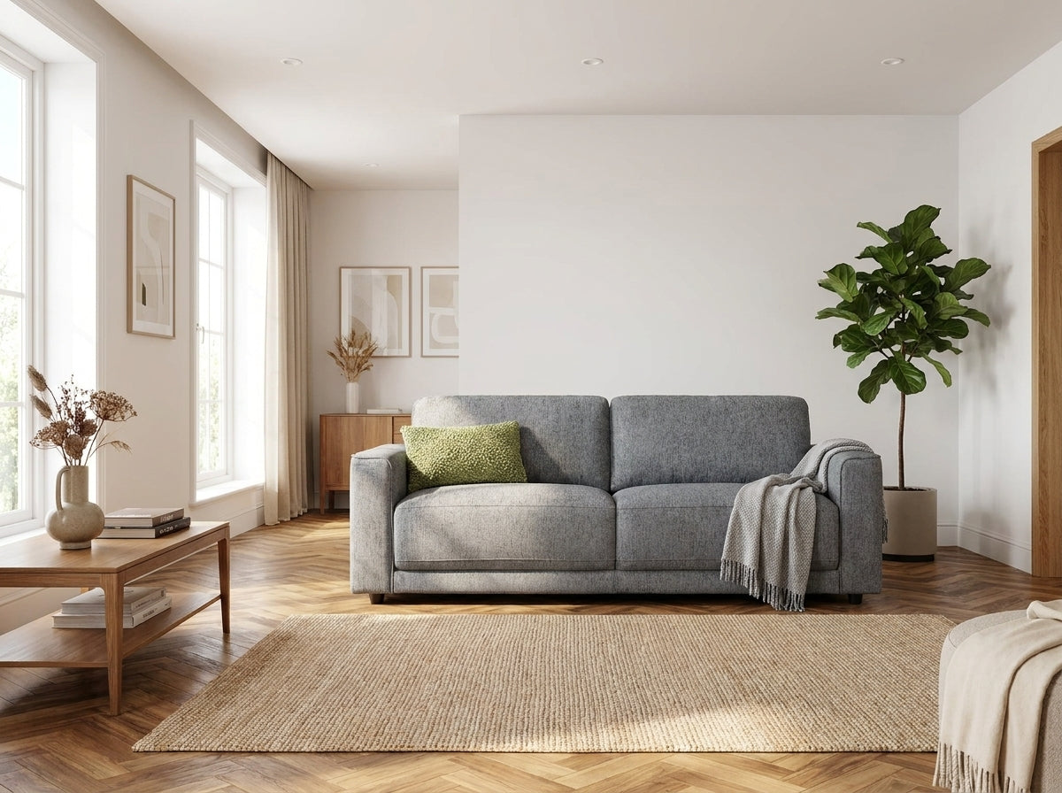 Marlow Sofa Grey 3 Seater 3 Seater