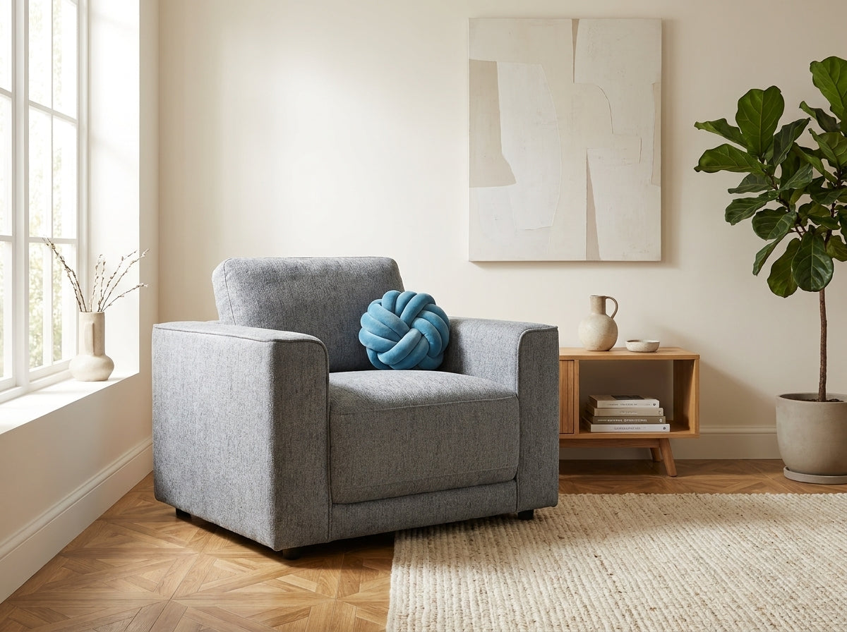 Marlow Sofa Grey Armchair Armchair